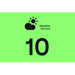 Weather Service 10 Years