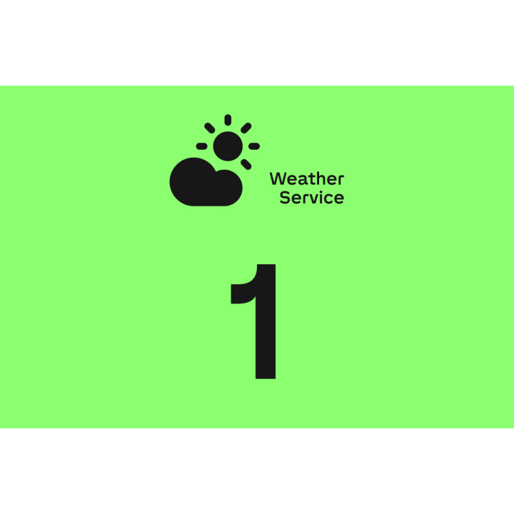 Loxone Weather Service - 1 Year Subscription