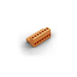 Screw-Plug Terminal Orange 7-Pin