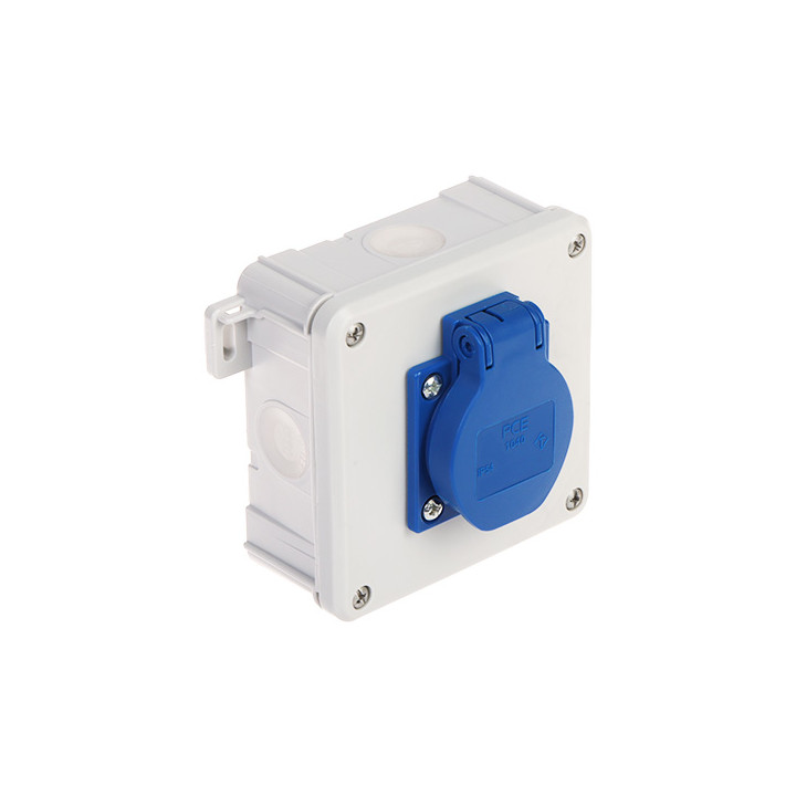 Elektro-Plast 2K/98X98/GN-230/EPN ligzda IP54 16A