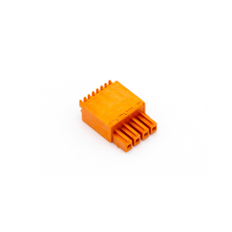 Loxone Push-in terminal orange 4-pin