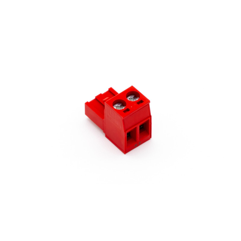 Loxone Screw-Plug Terminal Red 2-Pin