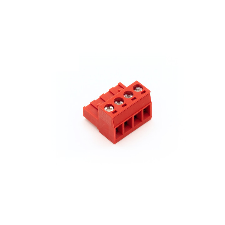 Screw-Plug Terminal Red 4-Pin