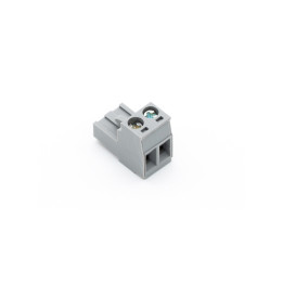 Screw-Plug Terminal Gray 2-Pin