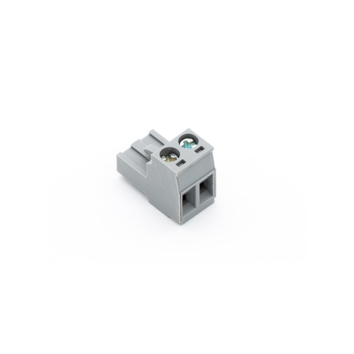 Screw-Plug Terminal Gray 2-Pin