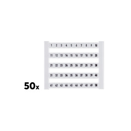 Terminal Block Labels 1-50