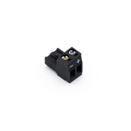 Screw-Plug Terminal Black 2-Pin