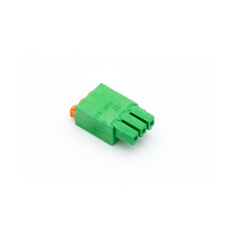 Loxone Push Plug-In Terminal Green 3-Pin