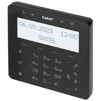 SIGNALIZACIJAS VADIBAS PANELA SENSORISKA TASTATURA INT-KSG2R-B SATEL