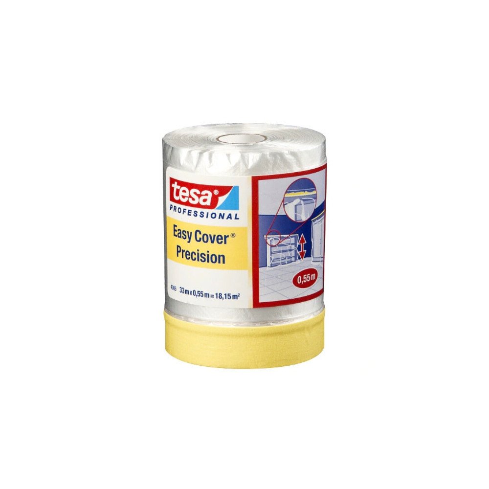 PROTECTIVE FILM WITH TAPE EASY-COVER-PRECISION/33X550 TESA