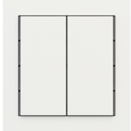 kit 1 rocker 71 serie vertical rectangular (30X60) with symbols Fenix NTM Green Commodore