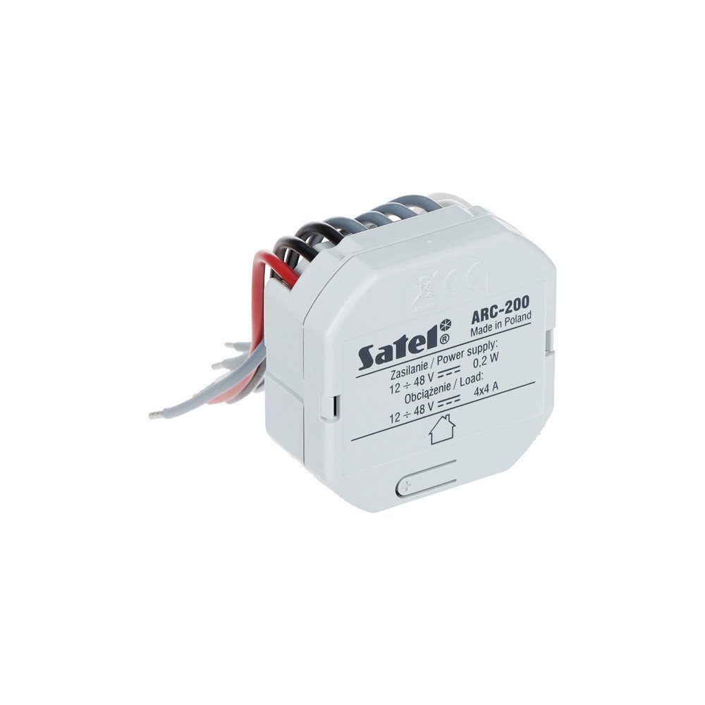 Ismanusis LED apsvietimo valdiklis ARC-200 BE WAVE 12 ... 48 V DC SATEL