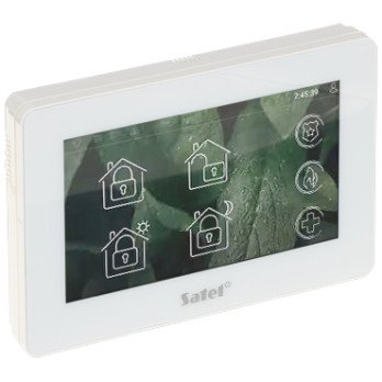 GRAFINE KLAVIATURA, SKIRTA SIGNALIZAVIMO VALDYMO SKYDE INT-TSH2R-W SATEL