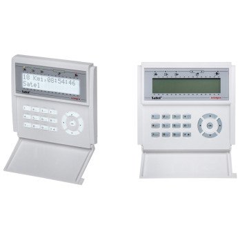 KLAVIATURA, SKIRTA SIGNALIZAVIMO VALDYMO SKYDELE INT-KLCD-W SATEL