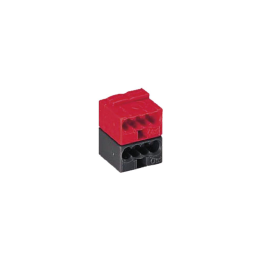Ekinex EK-MNR-TP Terminal Block Black/Red