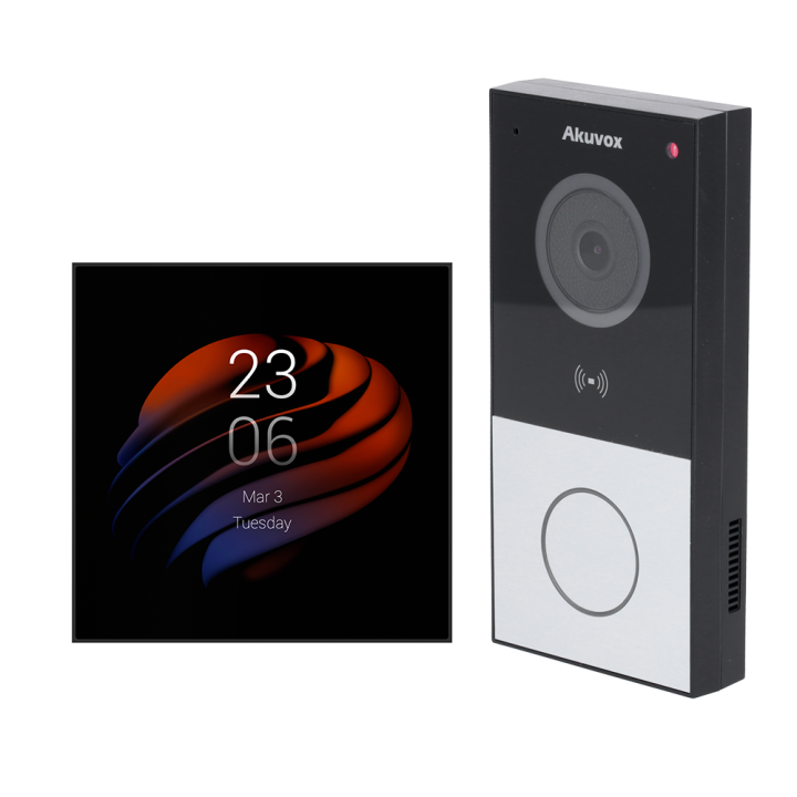 AKUBELA AK-KIT-E12PS51 Viedās mājas starta komplekts Wi-Fi Zigbee PoE