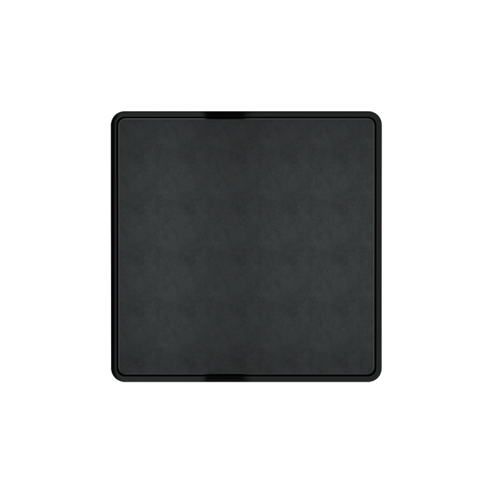 Wall mount speaker, 65W, 50-21KHZ 100V, black satin aluminium, black fabric