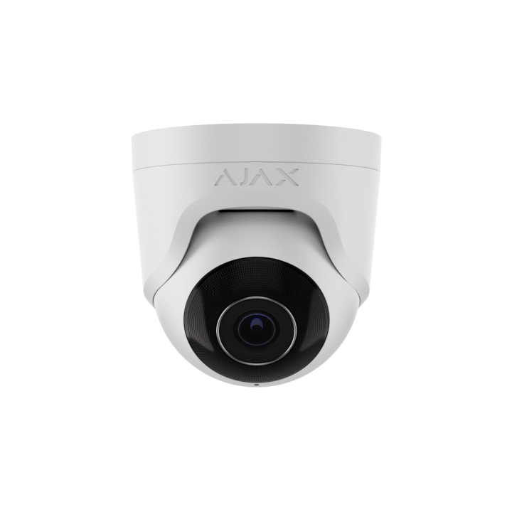 Ajax TurretCam (8 MP/4 mm) (8EU) ASP Valge