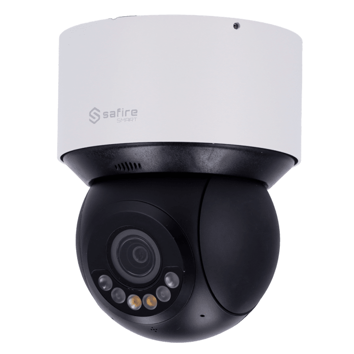 SAFIRE SMART SF-IPSD3004TA-4SB1-DL 4MP PTZ IP kamera su Wi-Fi, PoE, dvigubu apšvietimu, 50 m IR