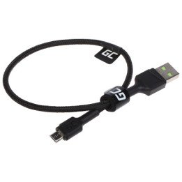 Green Cell PowerStream USB-A to USB Micro-B Cable 0.3 m KABGC23