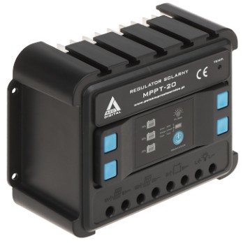 SOLAR CHARGE CONTROLLER SCC-20A-MPPT AZO Digital