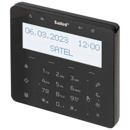 SATEL INT-KSG2R-B vadu tastatūra, melna