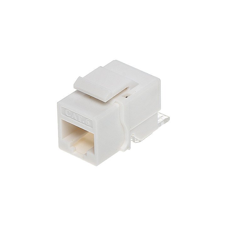 Keystone Jack FX-RJ45-61 RJ45 Connector White