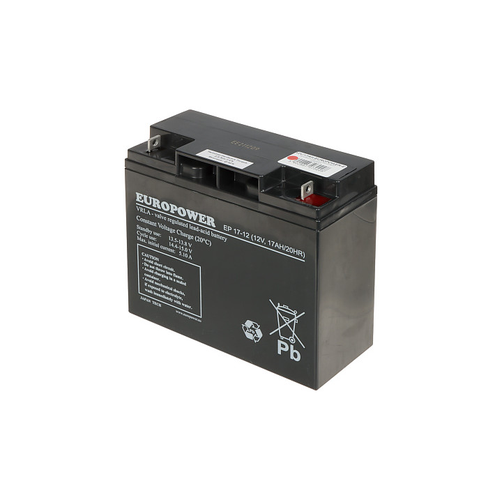 Europower 12V/17AH-EUROPOWER-EP 12V 17Ah akumulators