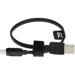 Green Cell KABGC03 USB-A to USB-C Cable GCmatte 0.25 m