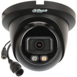 DAHUA IPC-HDW2449TM-S-IL-0280B-BLACK WizSense 4MP IP Camera 2.8mm PoE Black