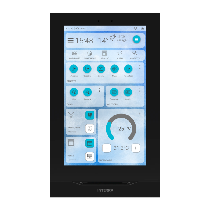Interra 5 iX7 7" KNX Touch Panel PoE Android