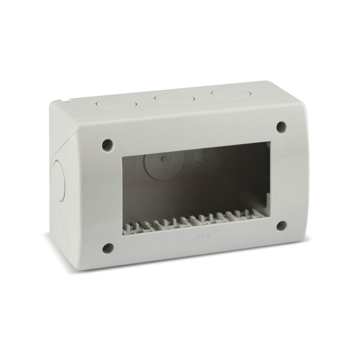 AVE ITR44Q04 ENCLOSURE RAL7035 IP40       S44 4M