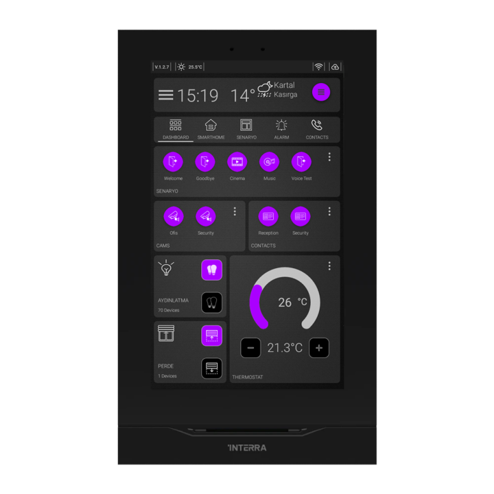 Interra 5 iX7 7" KNX Android Touch Panel