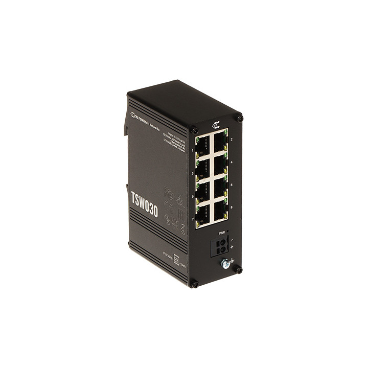 Teltonika TSW030 Industrial 8-Port Ethernet Switch