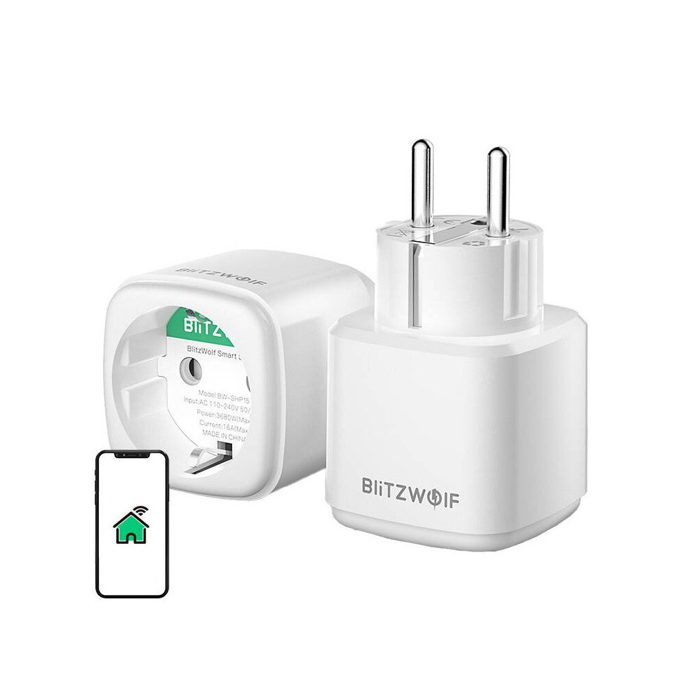 Alykas pistorasia Blitzwolf BW-SHP15, ZigBee, 3680W