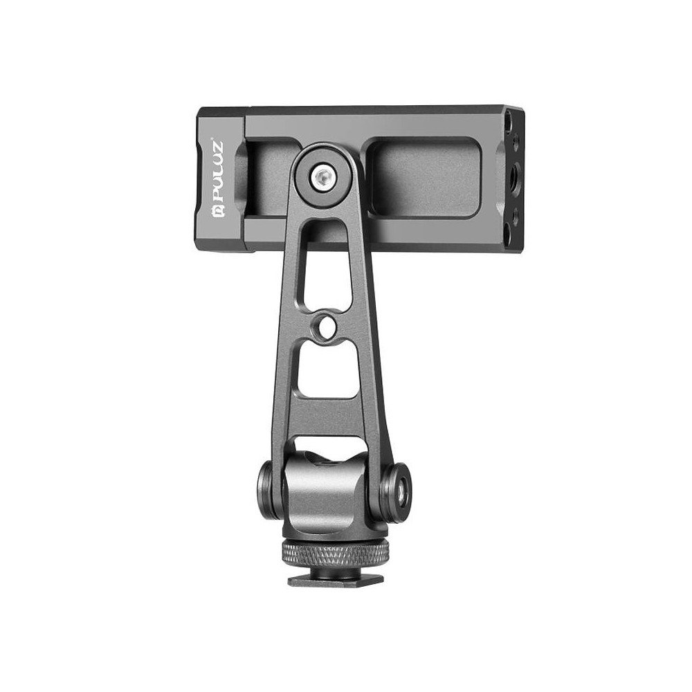 Pooratav telefonihoidja Puluz universaalse 1/4 kinnitusega (must)