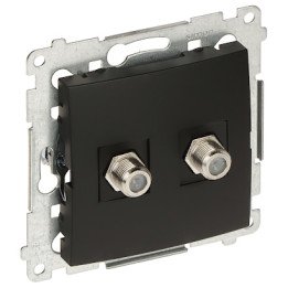 KONTAKT Simon DASF2.01/49-SIMON54 RJ45 Keystone Jack, Female, 1 Port