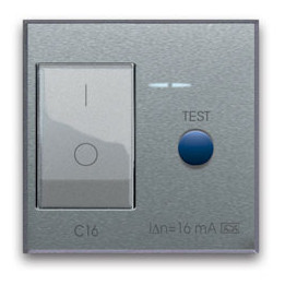 AVE ITR443062X16/30MA RCCB 2P 16A 30mA, 2 moduliai