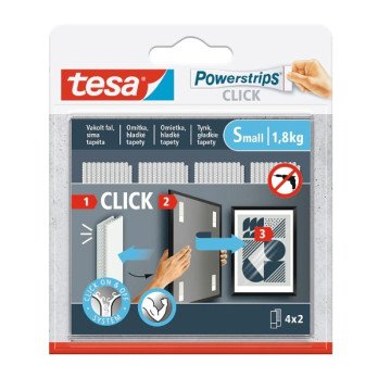 ITKRITTYVAT KIINNITYSLIISTAT POWERSTRIPS-CLICK/SMALL TESA