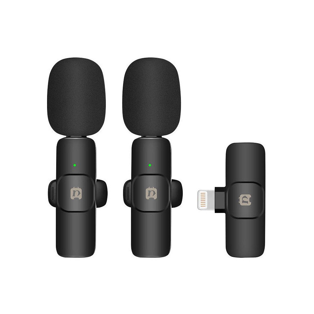 Puluz PU3150B Lavalier Wireless Microphone Lightning Type.