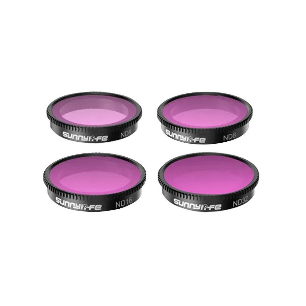 Filtru komplekts ND4, ND8, ND16, ND32 Sunnylife prieks Insta360 GO 3/2