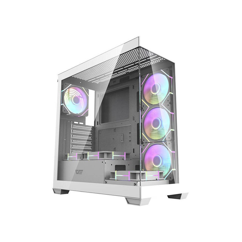 Computer case Darkflash DS900 (white) + 7 ARGB Fans