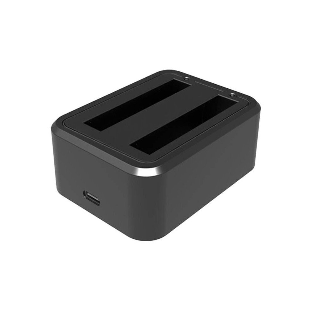 USB dvieju bateriju ikroviklis PULUZ, skirtas Insta360 X3