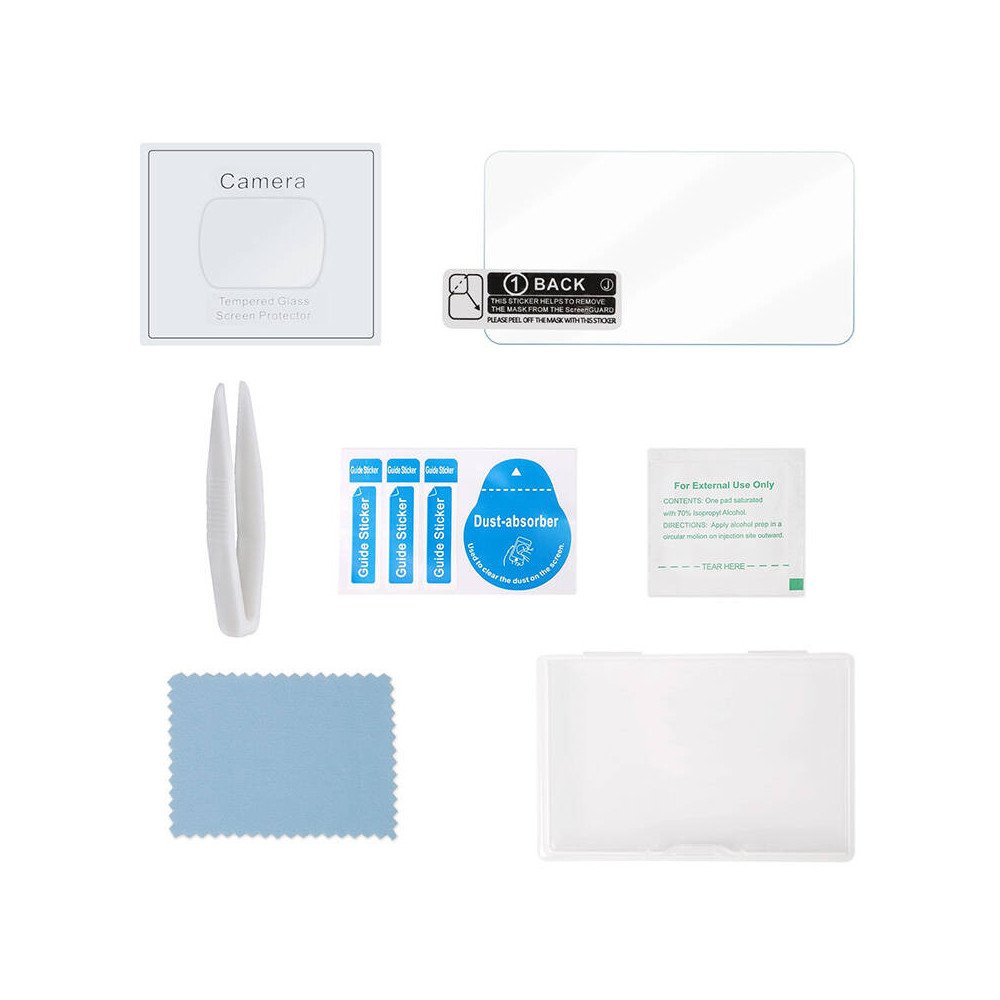 Grudinto stiklo plevele Sunnylife, skirta Pocket 3 (2+2)