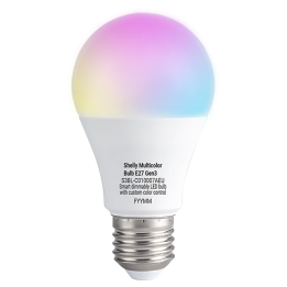 Shelly SH-RGB-BULB-E27-GEN3 Viedā RGB Spuldze E27