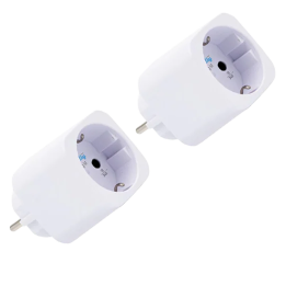 Shelly SH-PLUG-M-GEN3-W-X2 Smart Plug Wi-Fi Bluetooth Matter