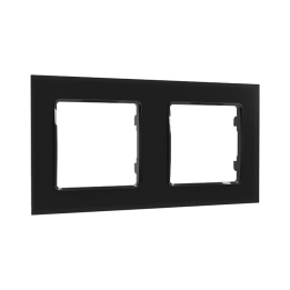 Shelly Wall Frame 2 (sienas slēdzim) - melns - Sonoff, SmartWise, Shelly ES vairumtirdzniecības izplatīšana