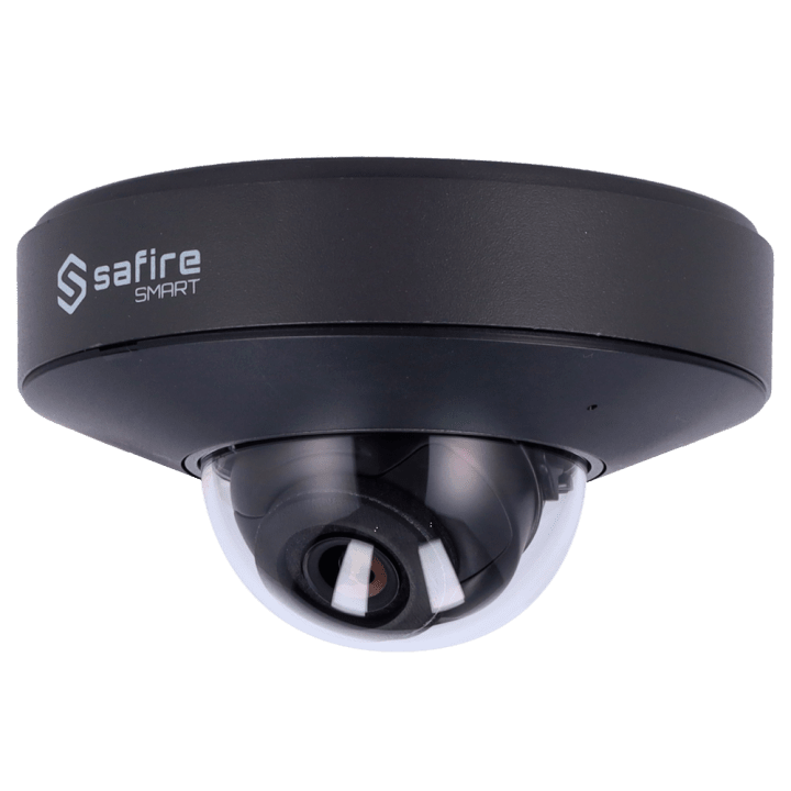 SAFIRE SMART SF-IPD050A-4I1-GREY 4MP lauko kupolinė IP kamera su PoE, Wi-Fi, IR 20m, microSD