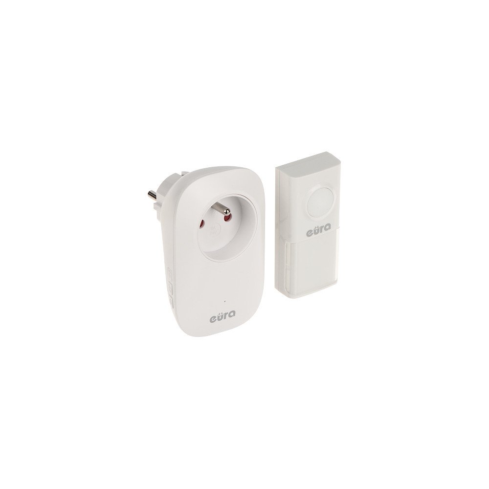 AKUVABA juhtmevaba uksekell 230 V AC VALJUNDIGA WDP-91H2 AC 230 V EURA