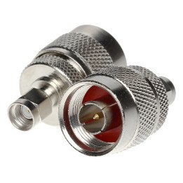SMA-W-RP/N-W RF Coaxial Adapter RP-SMA Female to N-Type Male